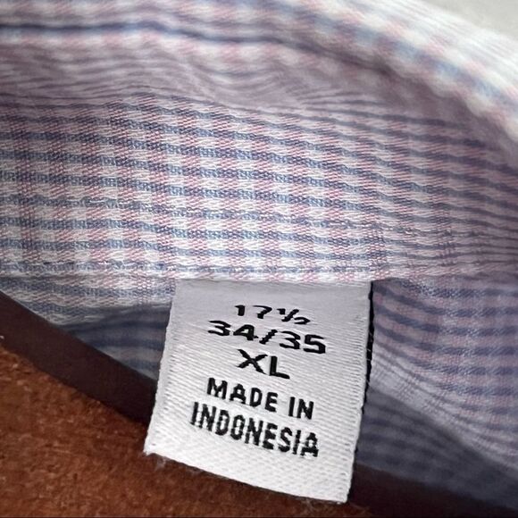 Calvin Klein Men’s Slim Fit Plaid Shirt - Picture 8 of 10